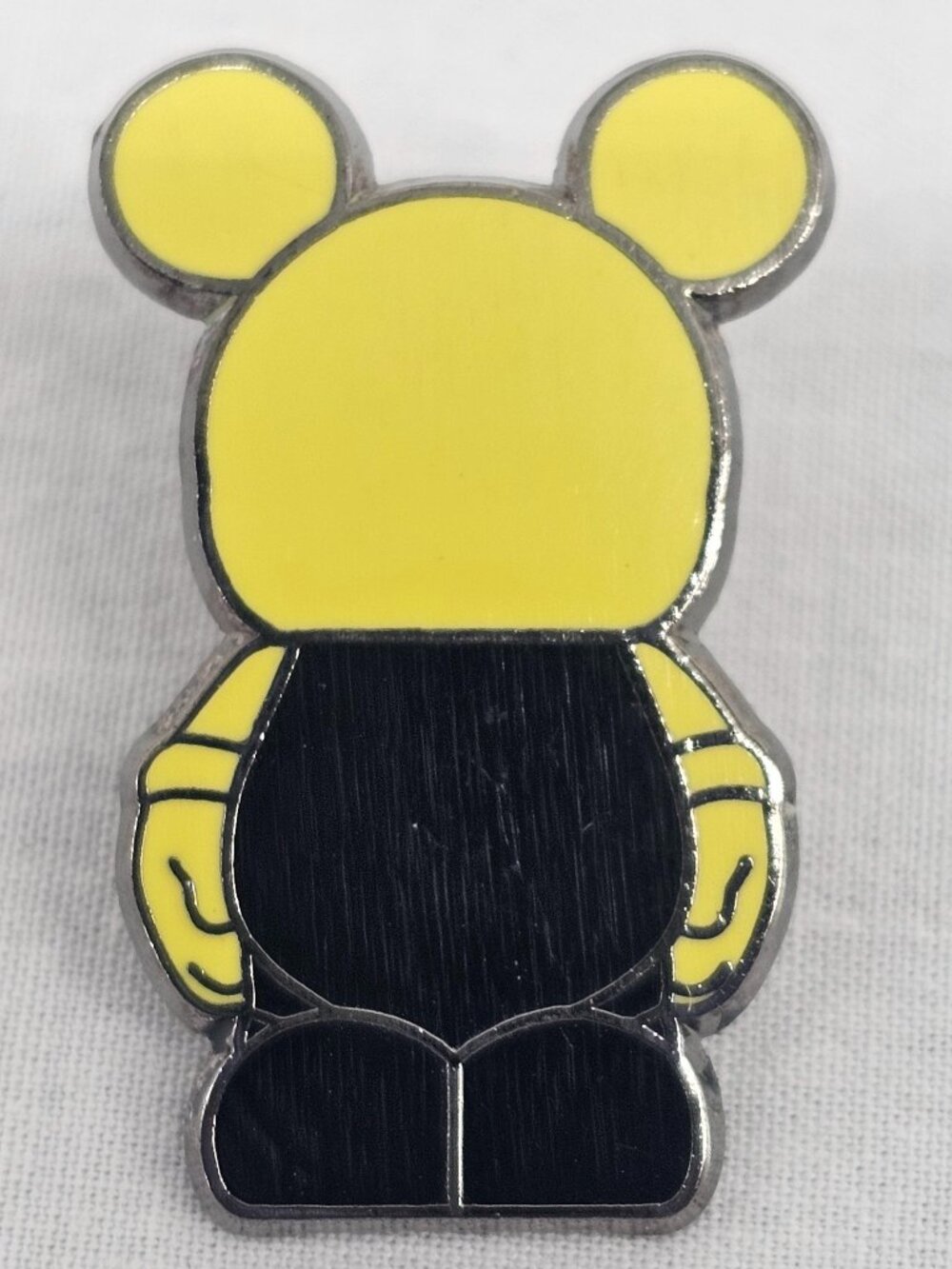 DISNEY Pin Trading ~ Vinylmation Jr. ~ Mickey Mouse ~ Yellow & Black ~ 2012 ~P10